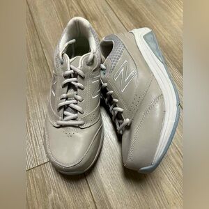 New Balance Light Gray Athletic Shoes